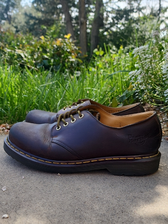 Dr. Martens Other - Dr. Martens Brown Leather 4-Eye Derby Oxfords